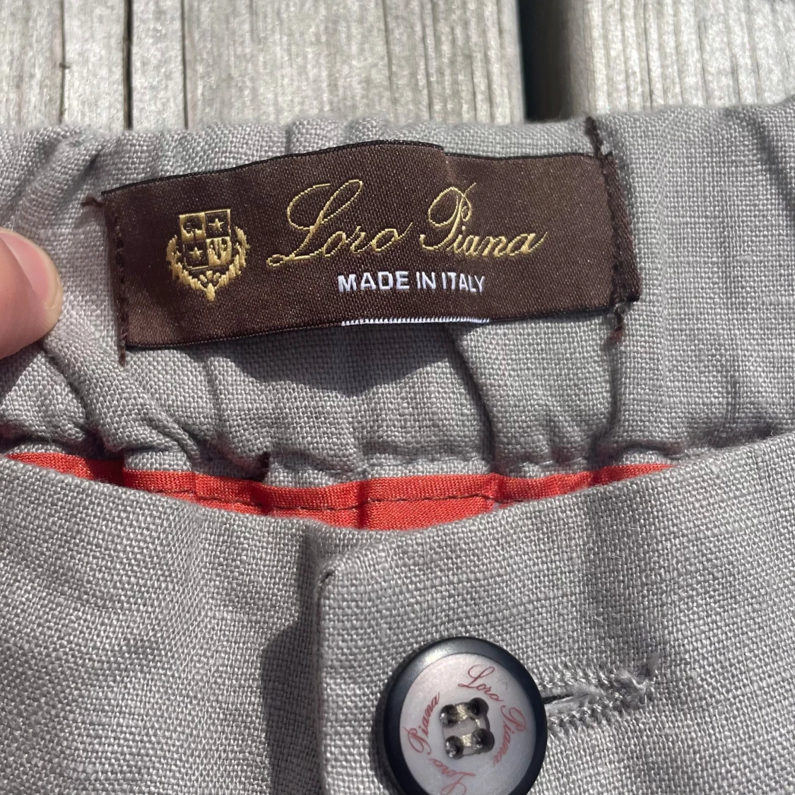 Helt nya Loro Piana Linneshorts  - 2