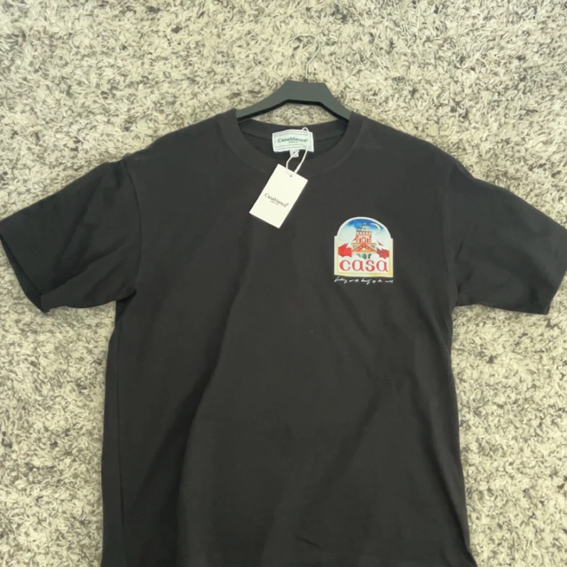 Svart t-shirt från Casablanca