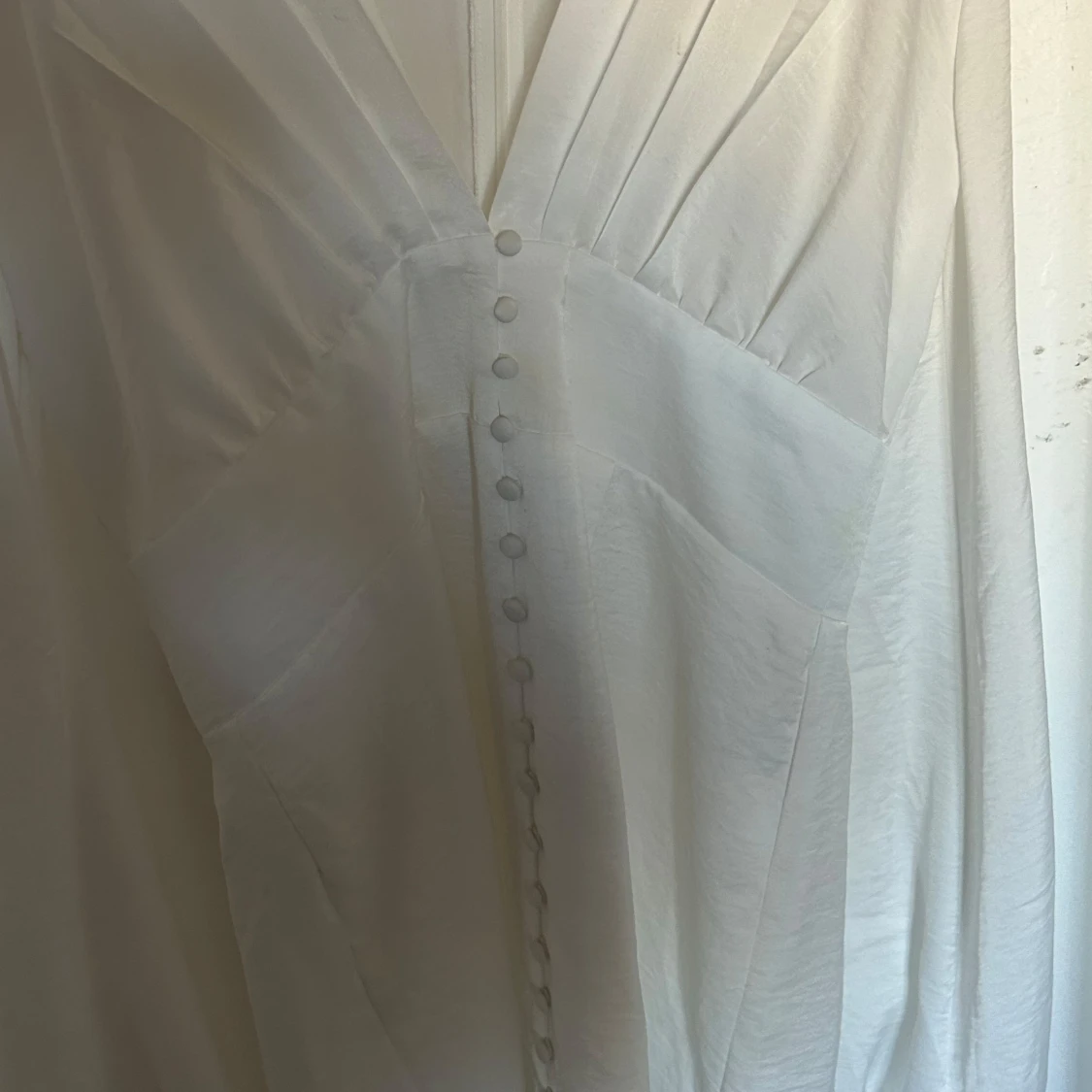 Vit klänning/studentklänning - 1
