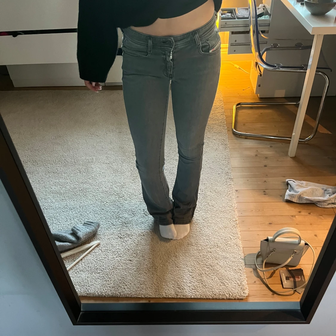 Grå jeans DIESEL - 1