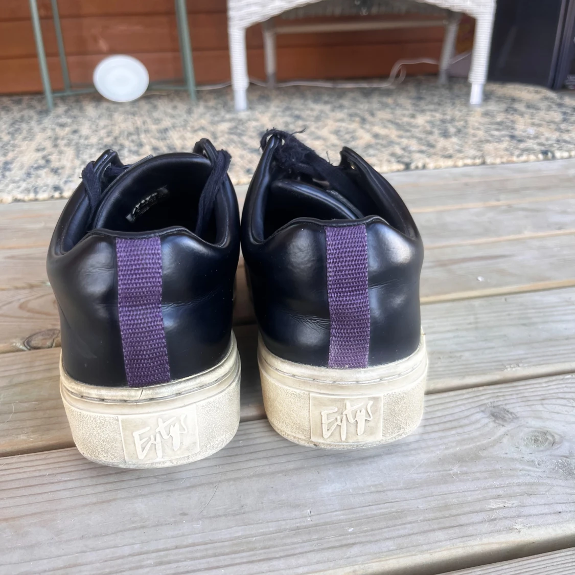 Svarta Eytys sneakers - 1