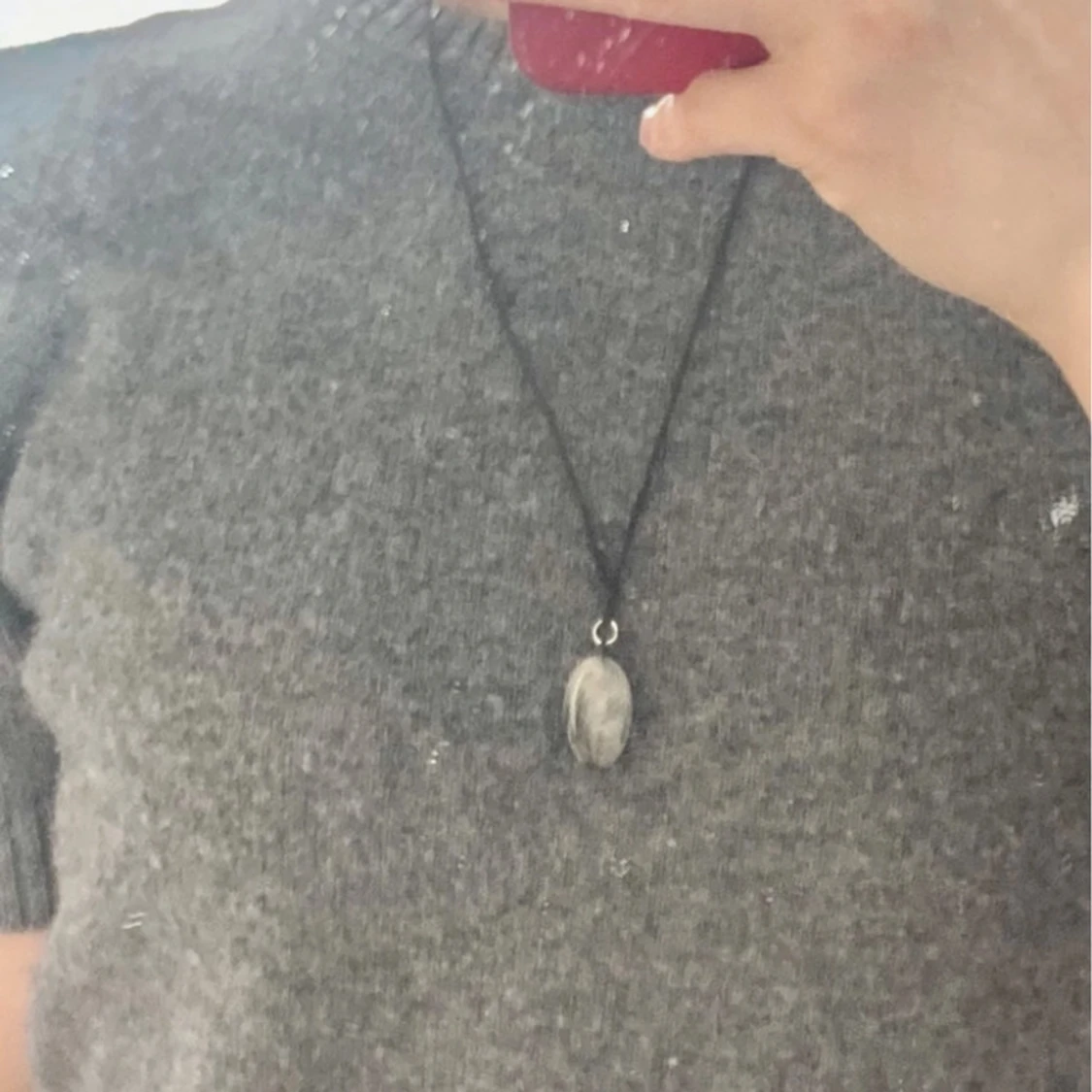 Halsband med glassten  - 1