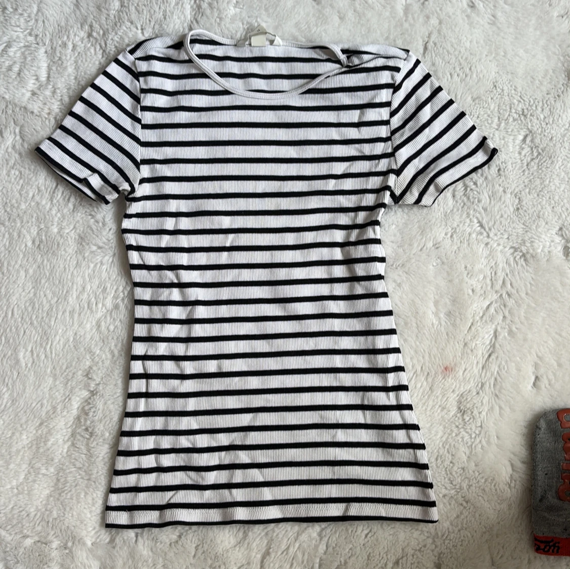 Randig t-shirt från H&M