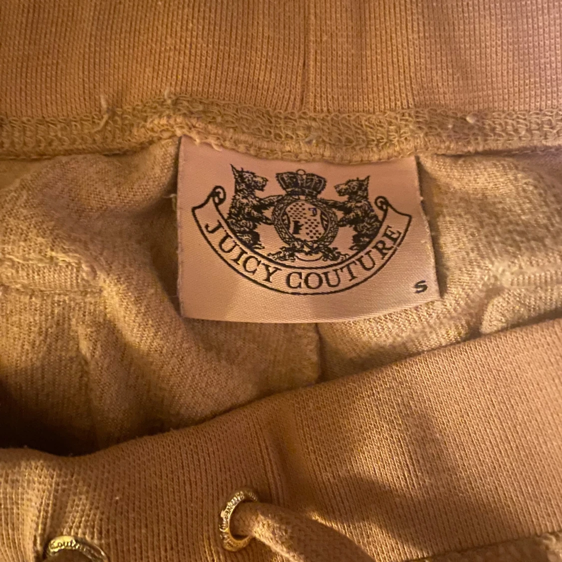Beige velourbyxor från Juicy Couture