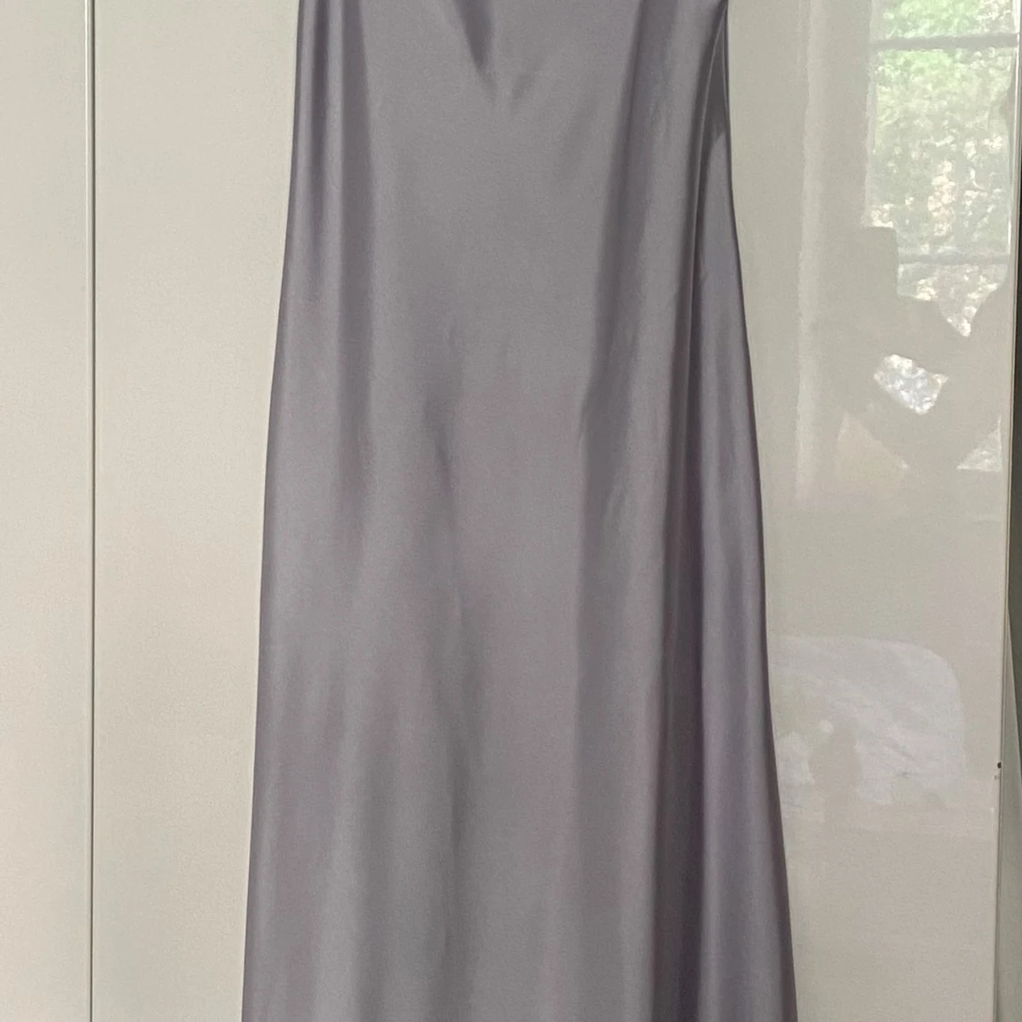 Grå långklänning från Zara