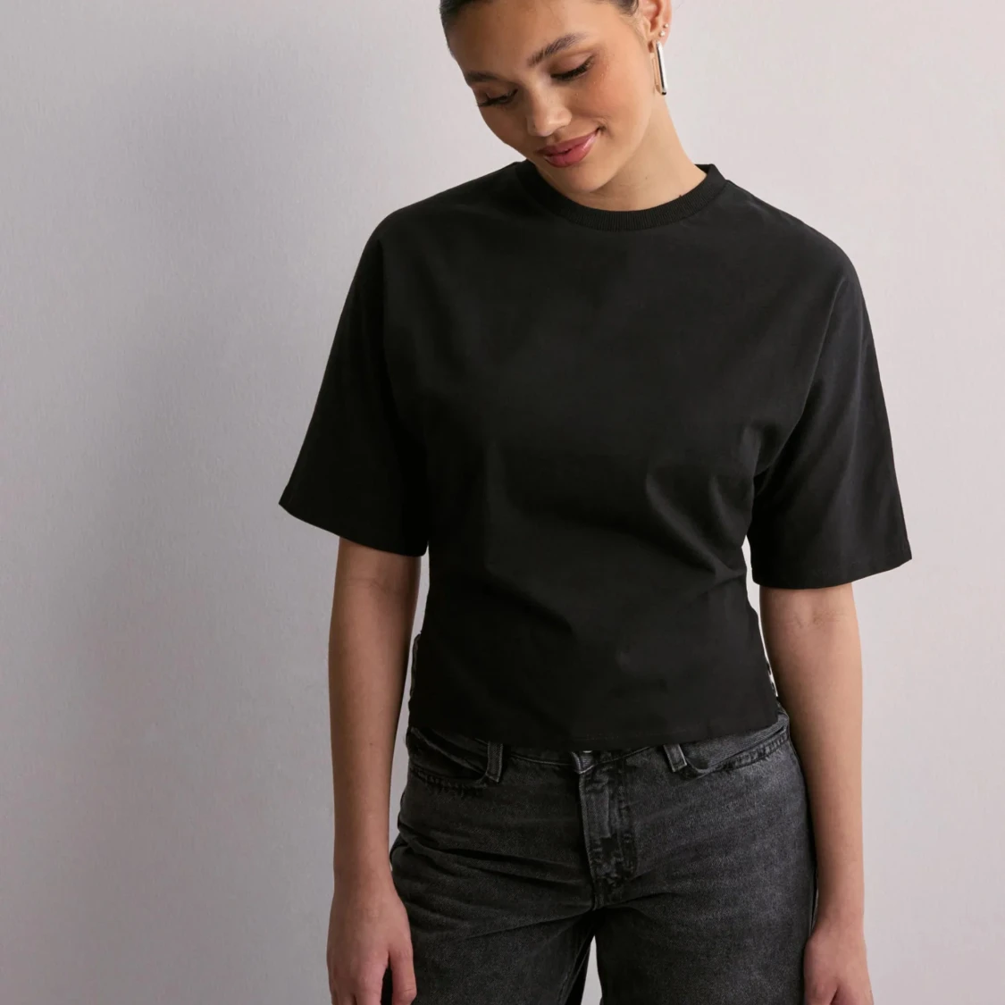 Open back tie tee  - 1