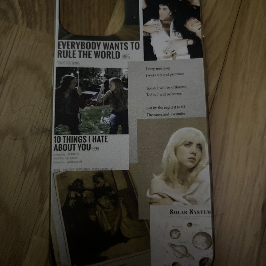 Collage-inspirerad mobilskal - 1