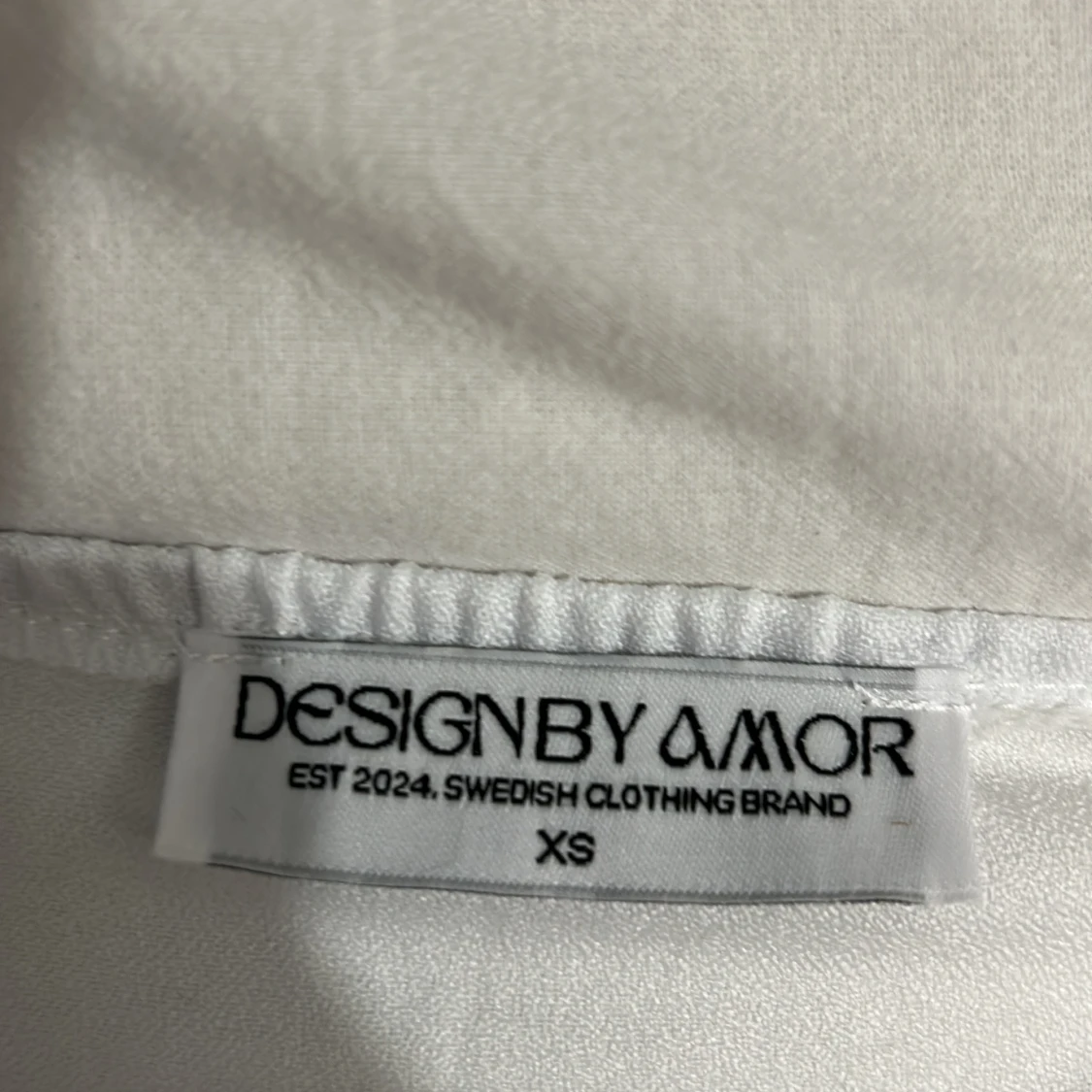 Vit spetsklänning från Designbyamor XS - 1