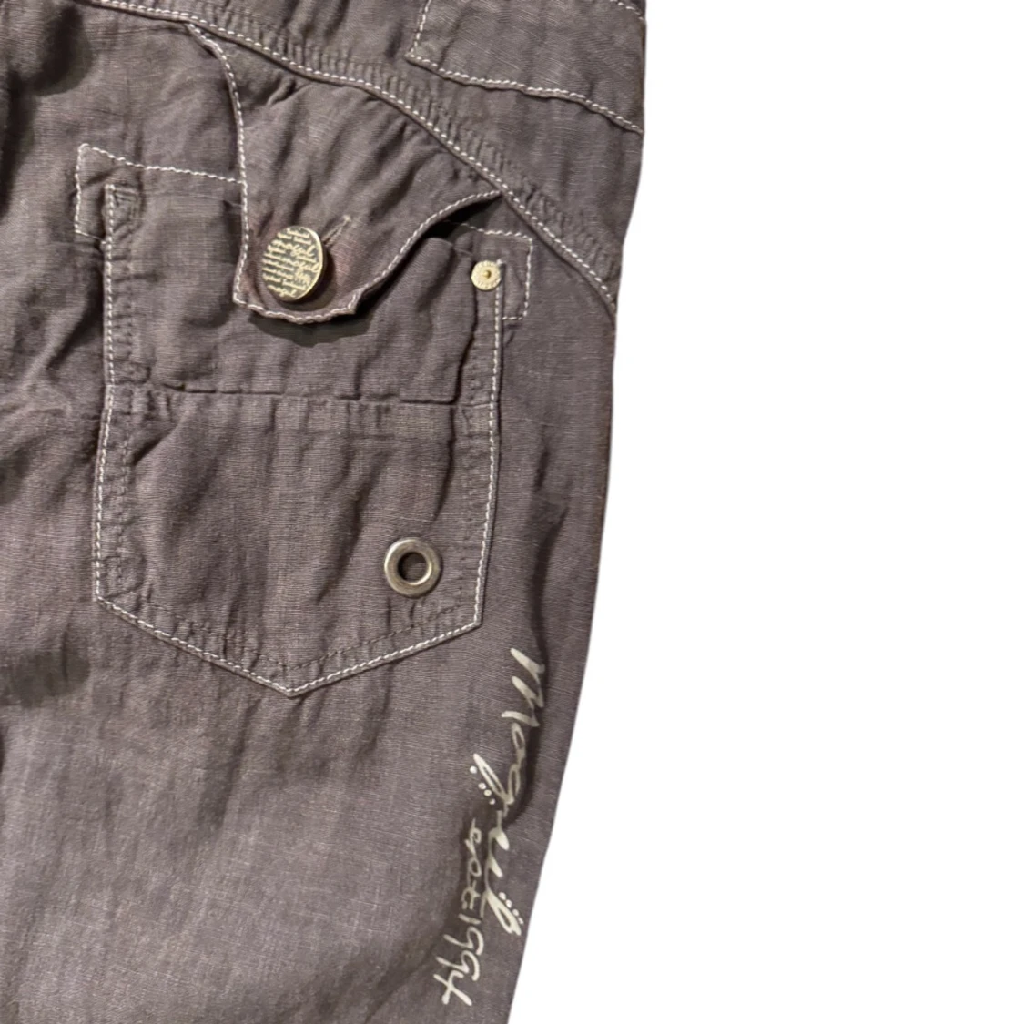 baggy low waist byxor - 4