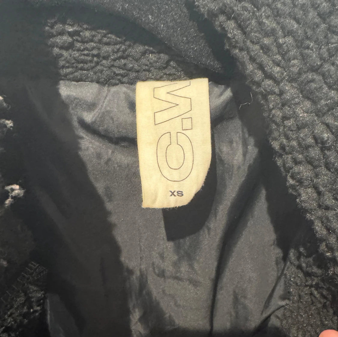 Svart teddyjacka från c.w - 3