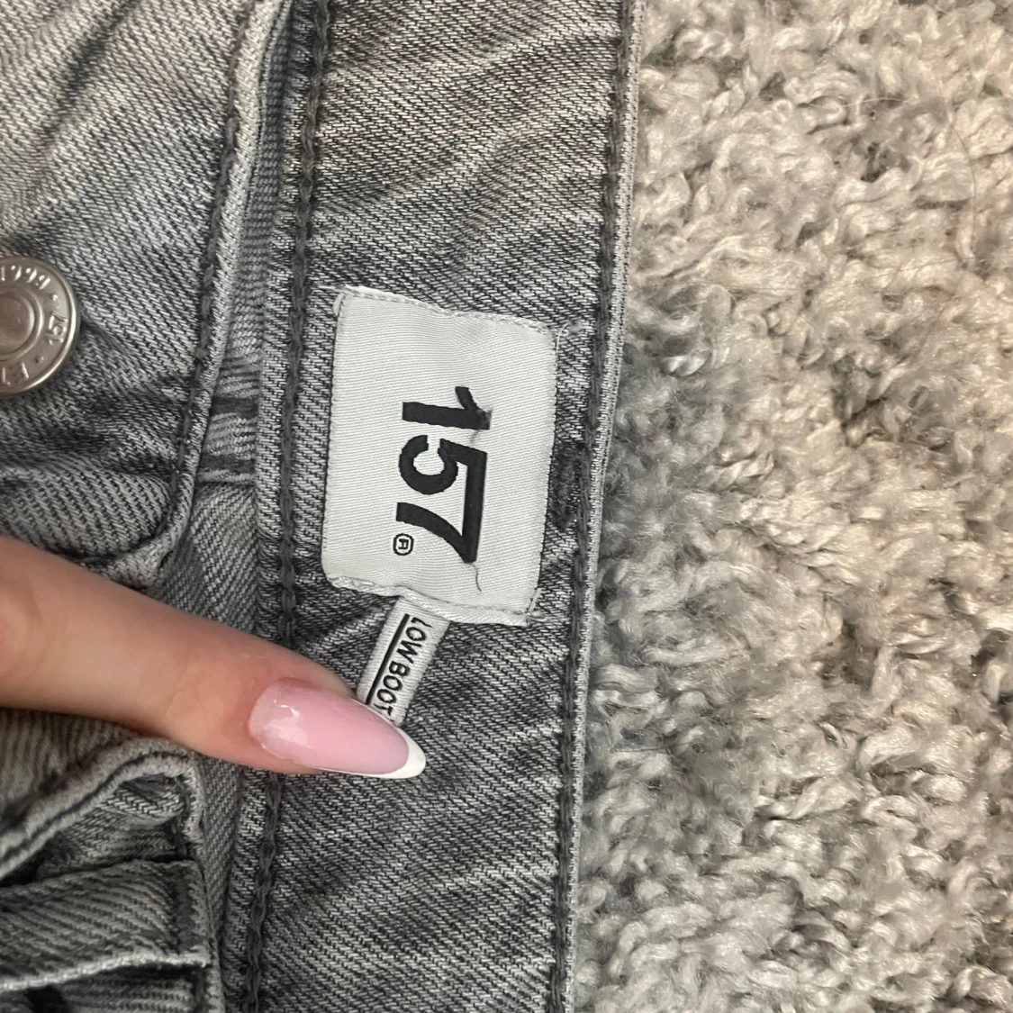 Lager 157 grå jeans bootcut - 1