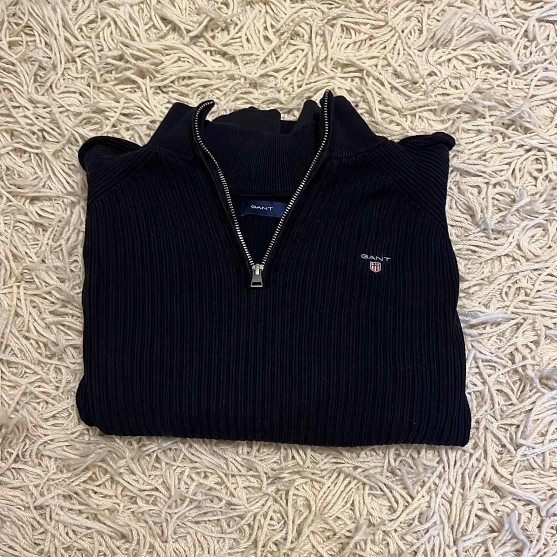  stickad half zip tröja från Gant - 1