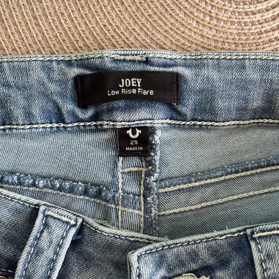 True Religion Joey Low Rise Flare Jeans - 1