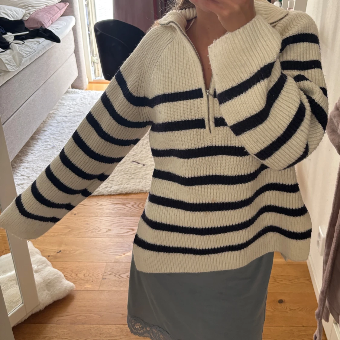 Stickad tröja från zara - 3