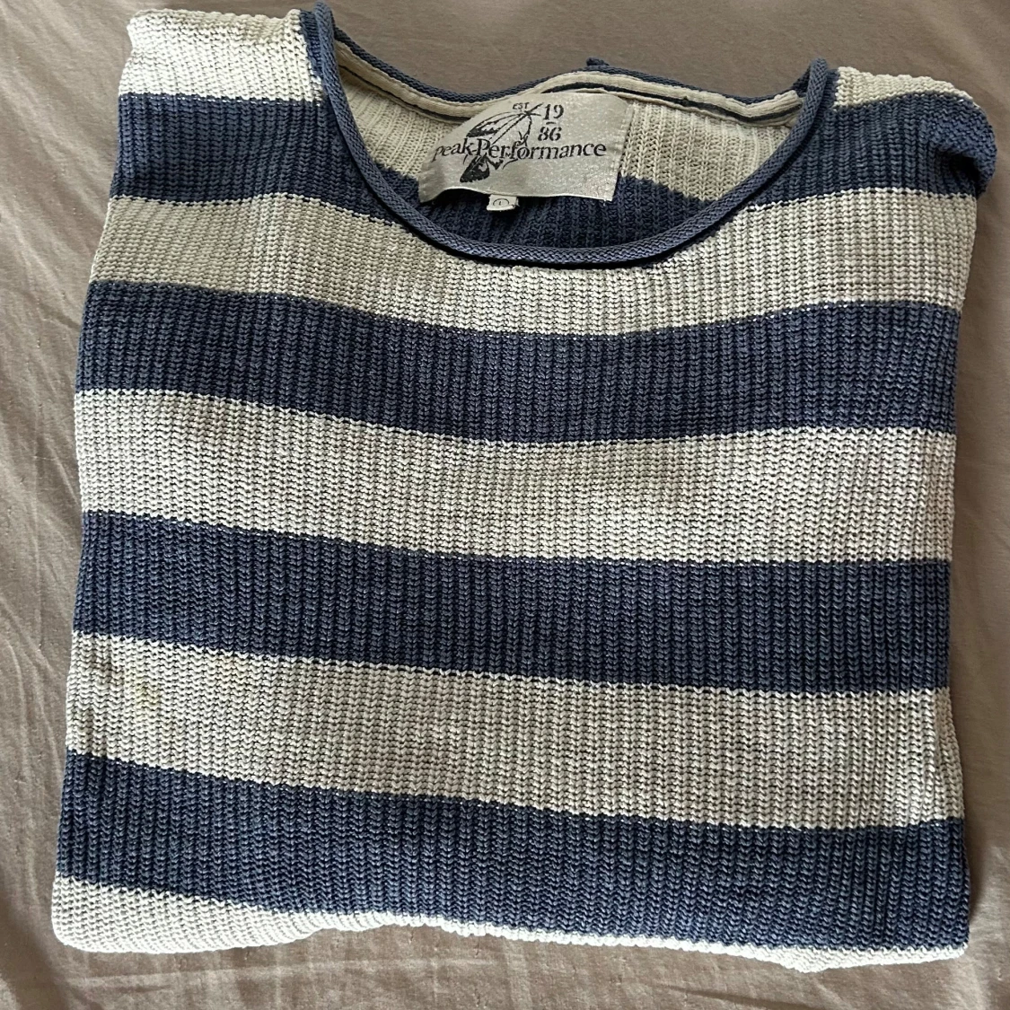 Randig stickad tröja Peak Performance - 1