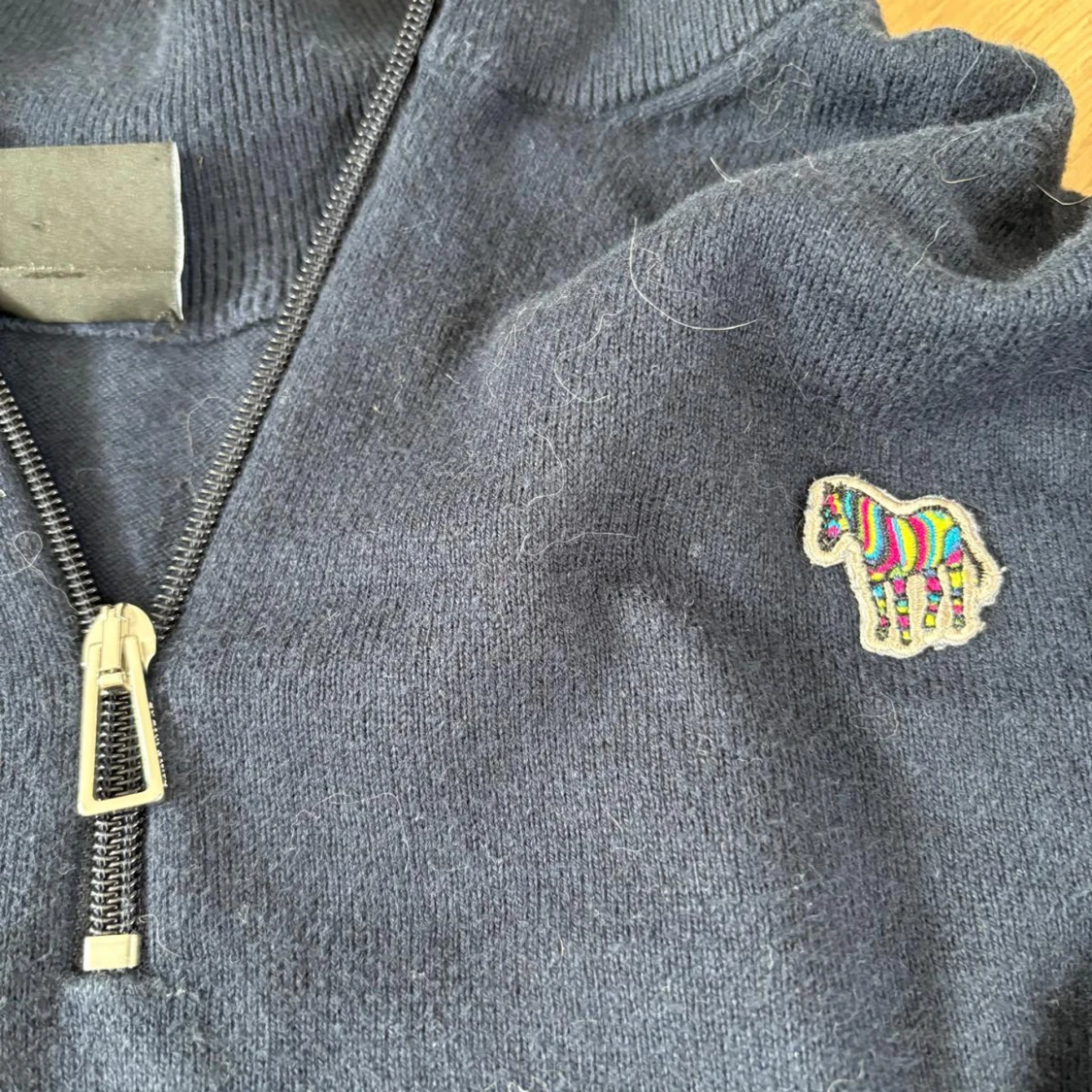 Mörkblå stickad tröja PAUL SMITH - 1