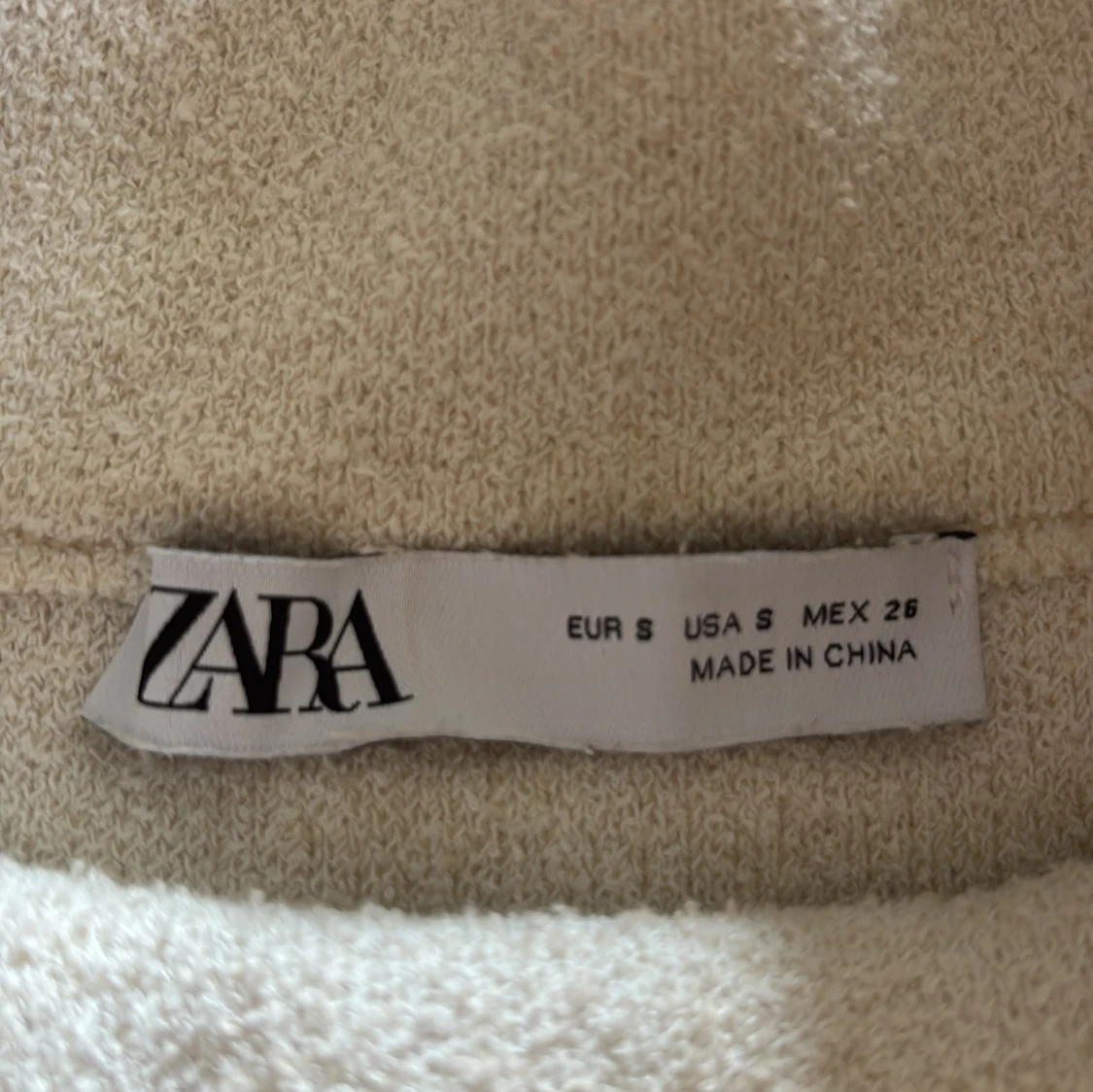 Vit polotröja från Zara - 1