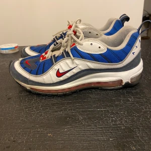 Nike Air Max 98 Gundam - Good condition besides the front sole of the left shoe has started to come loose from the toe box, as seen in the pictures. No box.