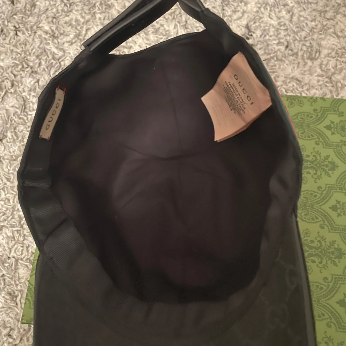 Svart keps från Gucci - 2