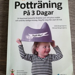 Potträning på 3 dagar - Boken 'Potträning på 3 dagar' erbjuder en beprövad metod för föräldrar att snabbt och effektivt potträna sina barn. Den innehåller steg-för-steg-instruktioner och tips för att undvika vanliga misstag. Rekommenderas av BVC-sköterskor och pedagoger.