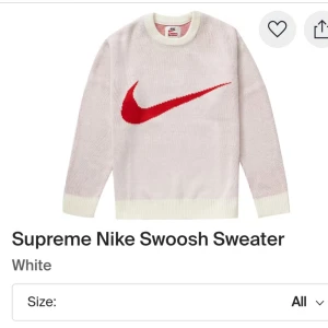 Intressekoll!! Nike x Supreme knit - Den är äkta och skicket är använt