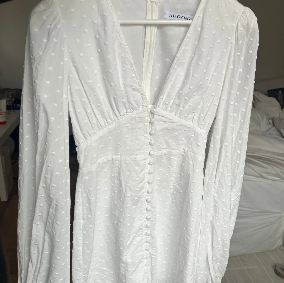 Vit adoore klänning - 91