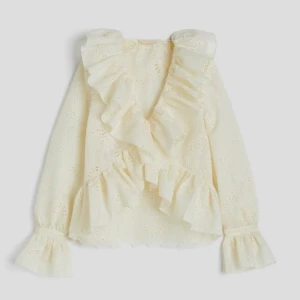 Slutsåld eftertraktad volang blus hm - I nyskick, orginalpris 600kr