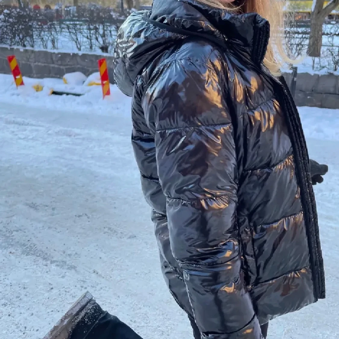 Varm glansjacka - 26