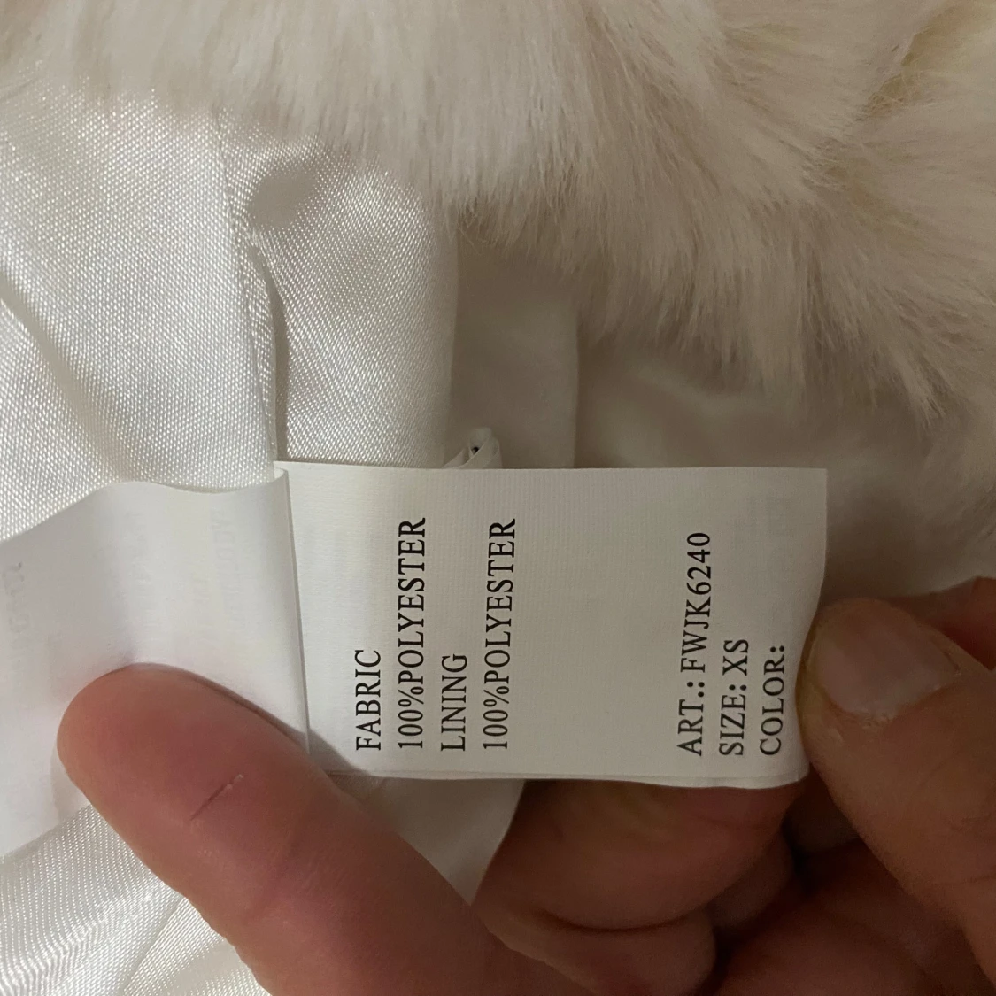 Beige teddyjacka från Adidas - 92