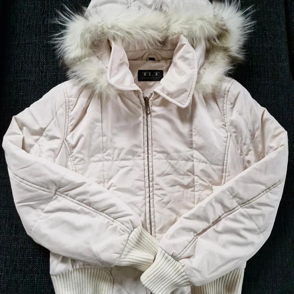 Vintage TLT-jacka med päls - 90