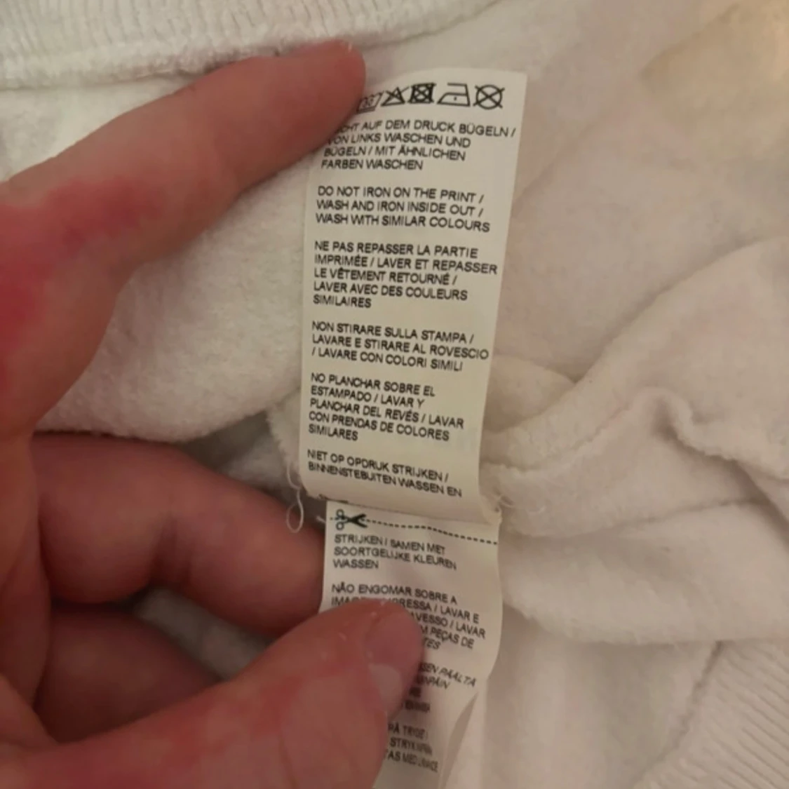 Vit hoodie från YOURTURN - 93