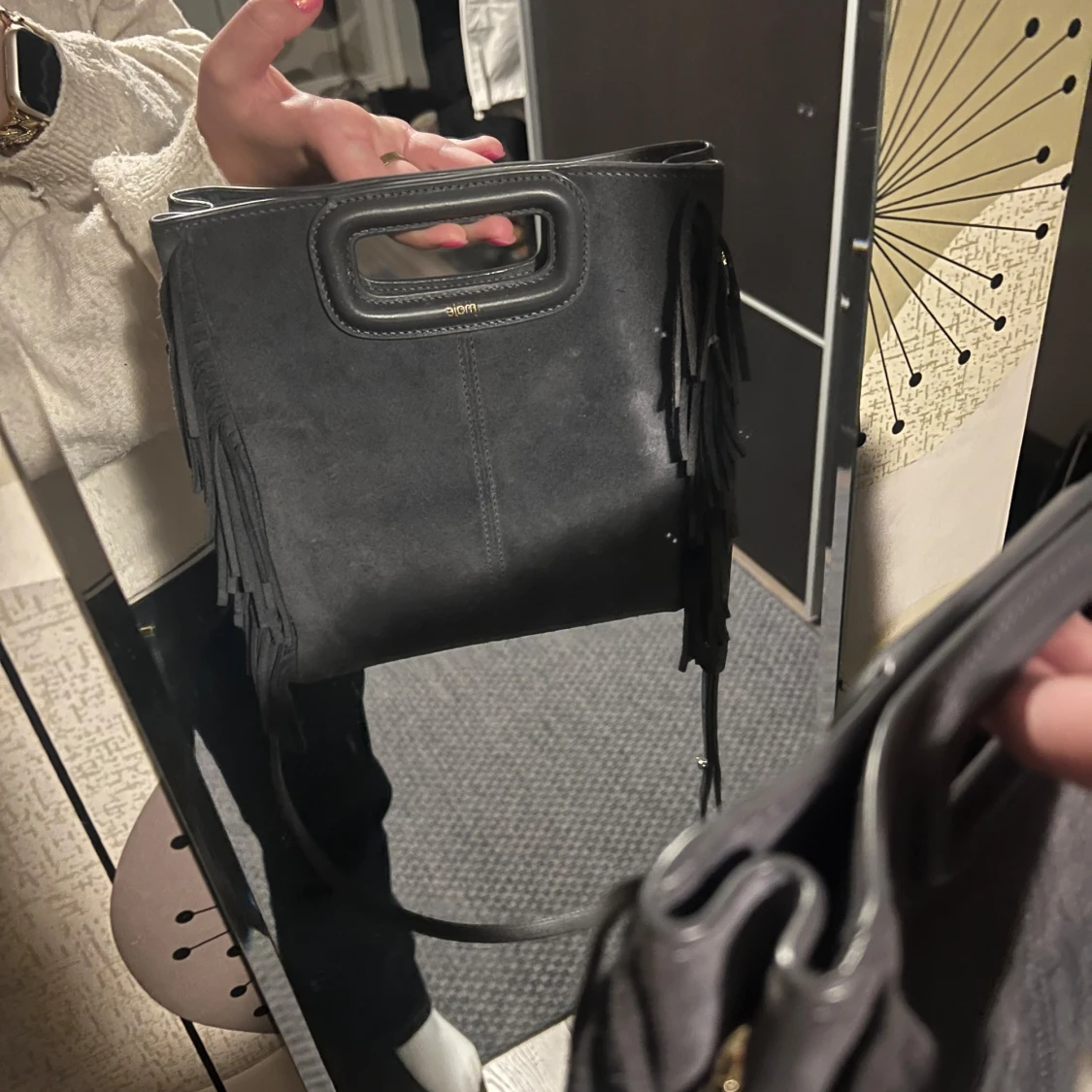 Maje väska mörkgrå  - 90