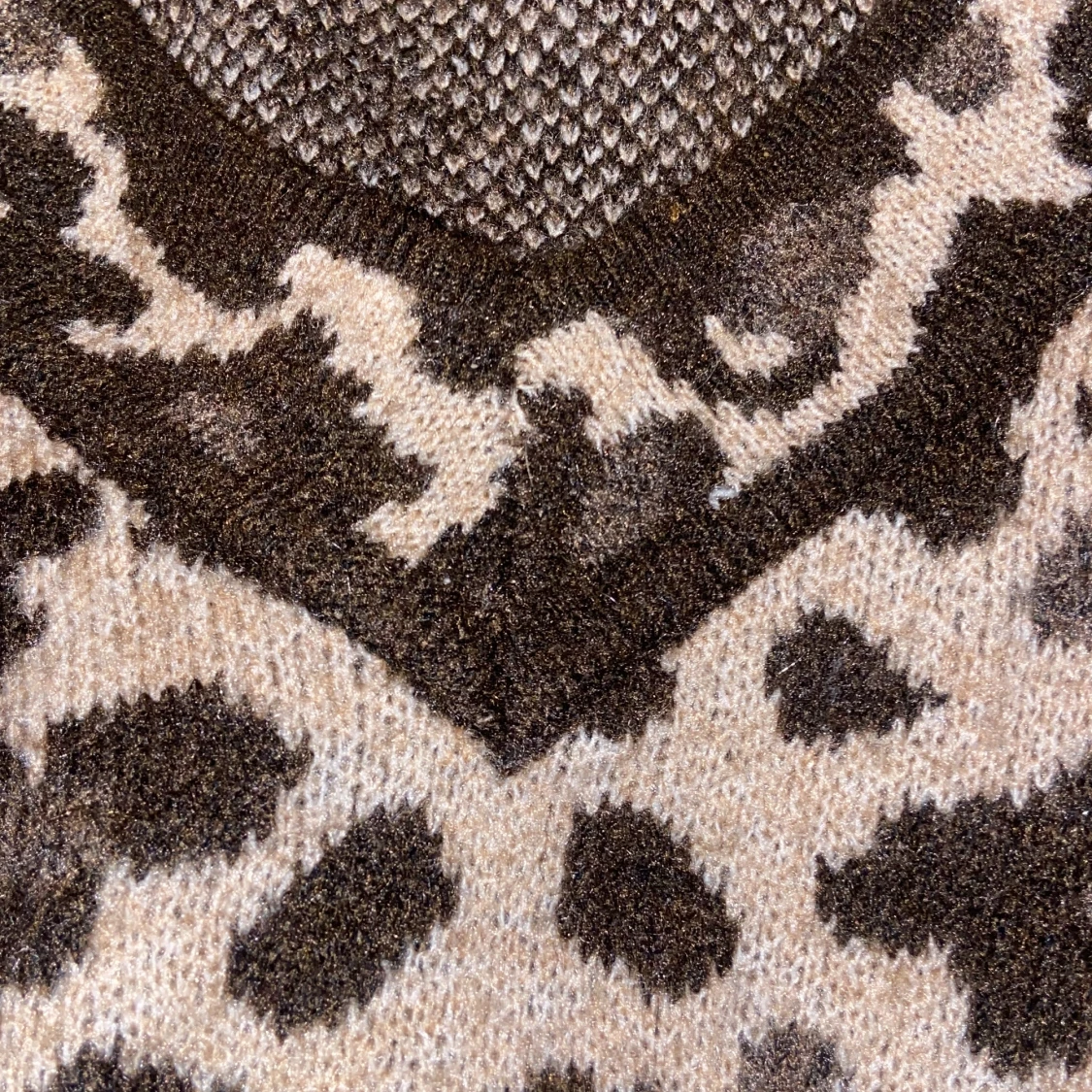 Leopardmönstrad tröja från Primark - 92