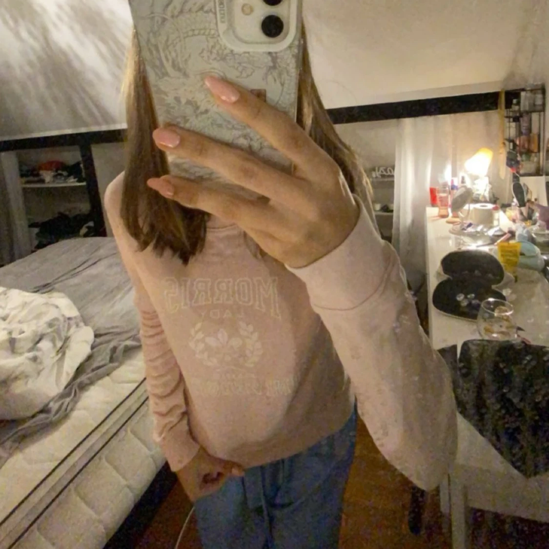 Ljusrosa tröja - 91