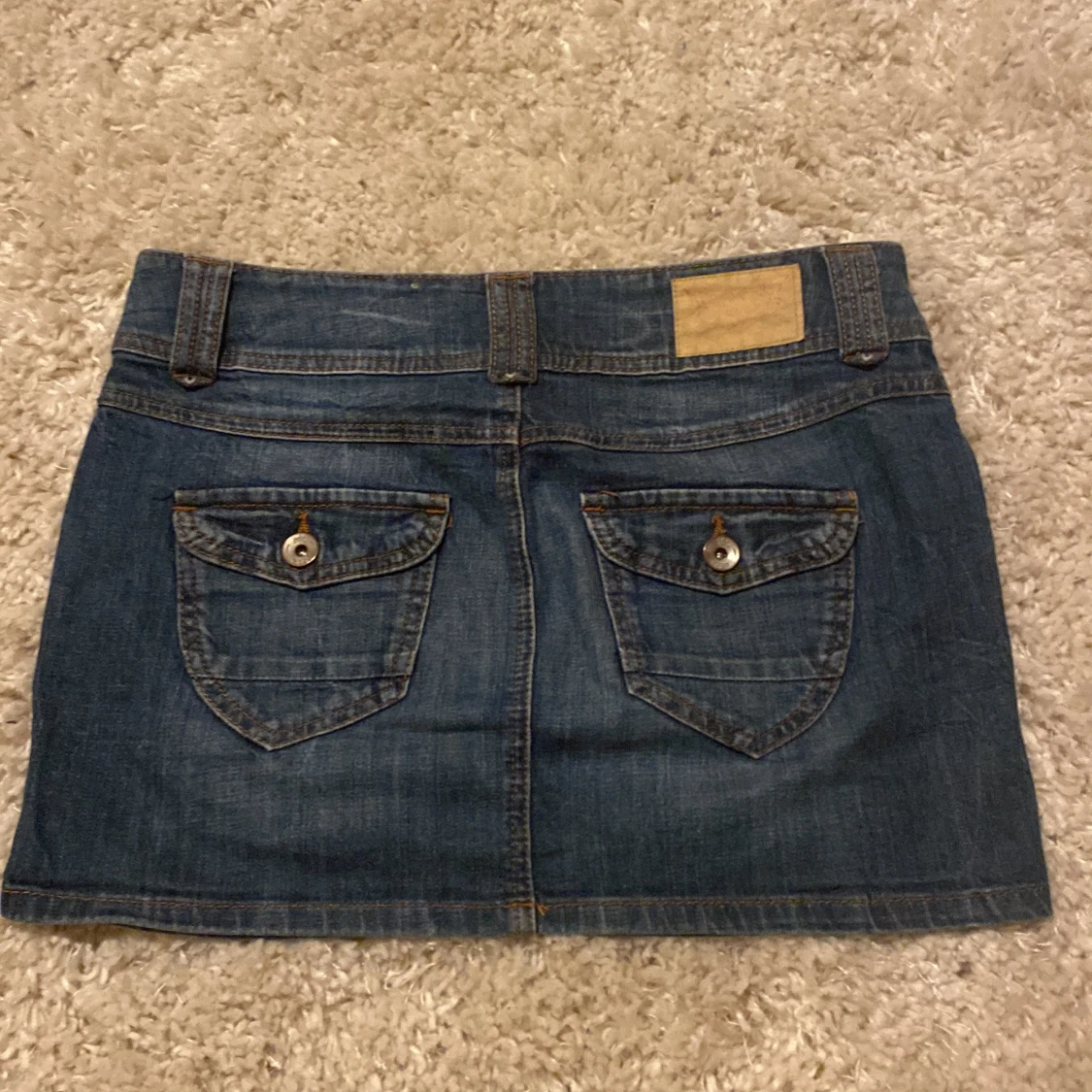 Jeanskjol med fickor - 1