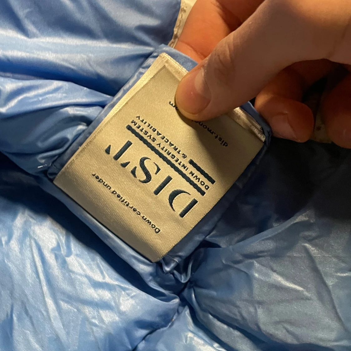 Blå dunjacka från Moncler - 4