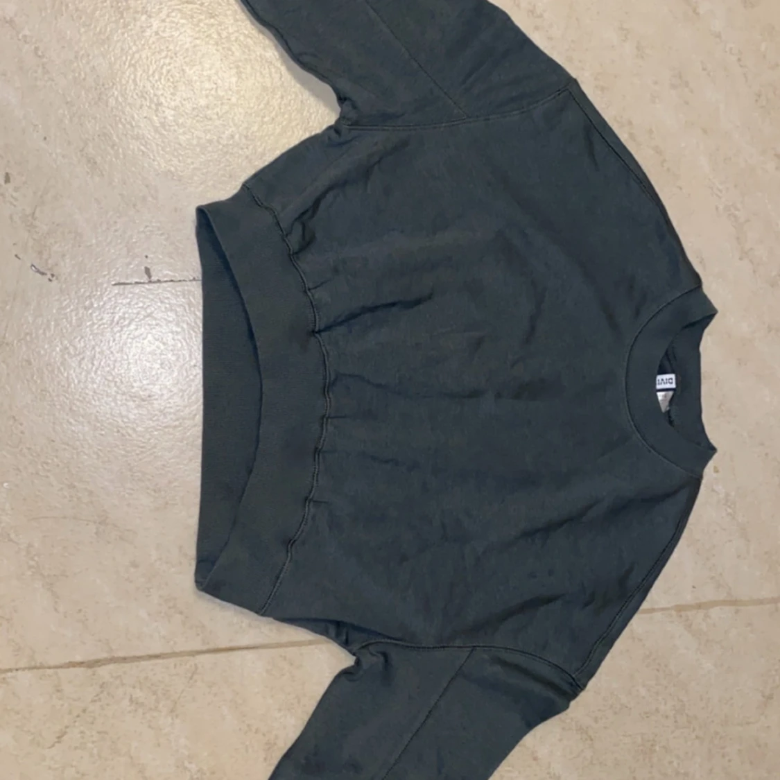 Mörkgrön sweatshirt 