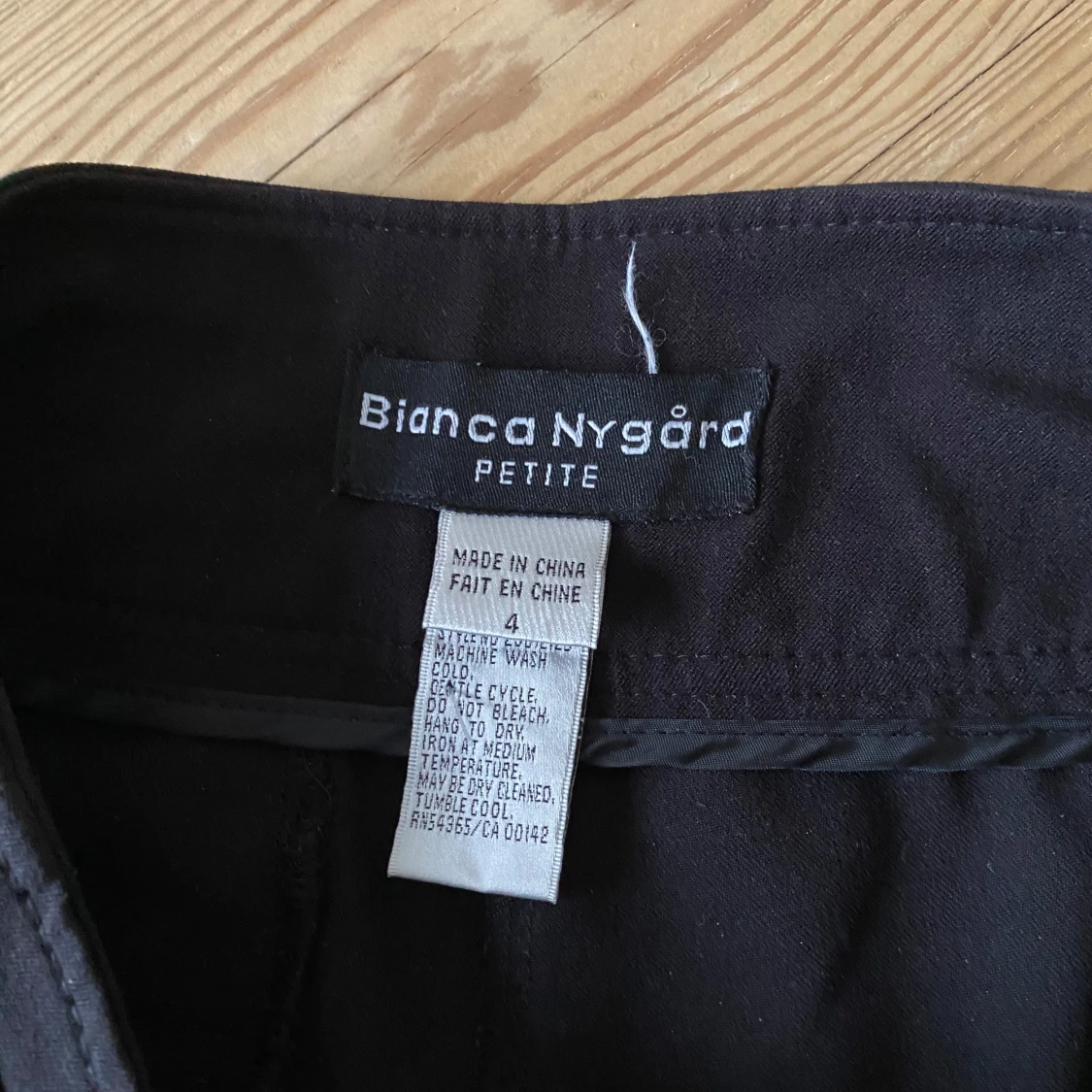 Y2k low waist bootcut kostymbyxor  - 4