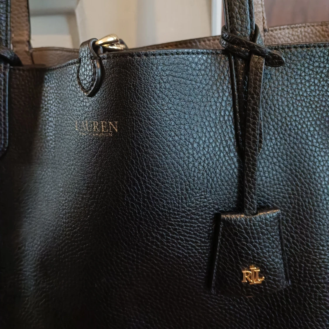 Svart totebag från Ralph Lauren - 2