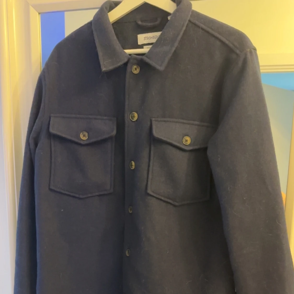 Mörkblå overshirt från Strömberg - 1