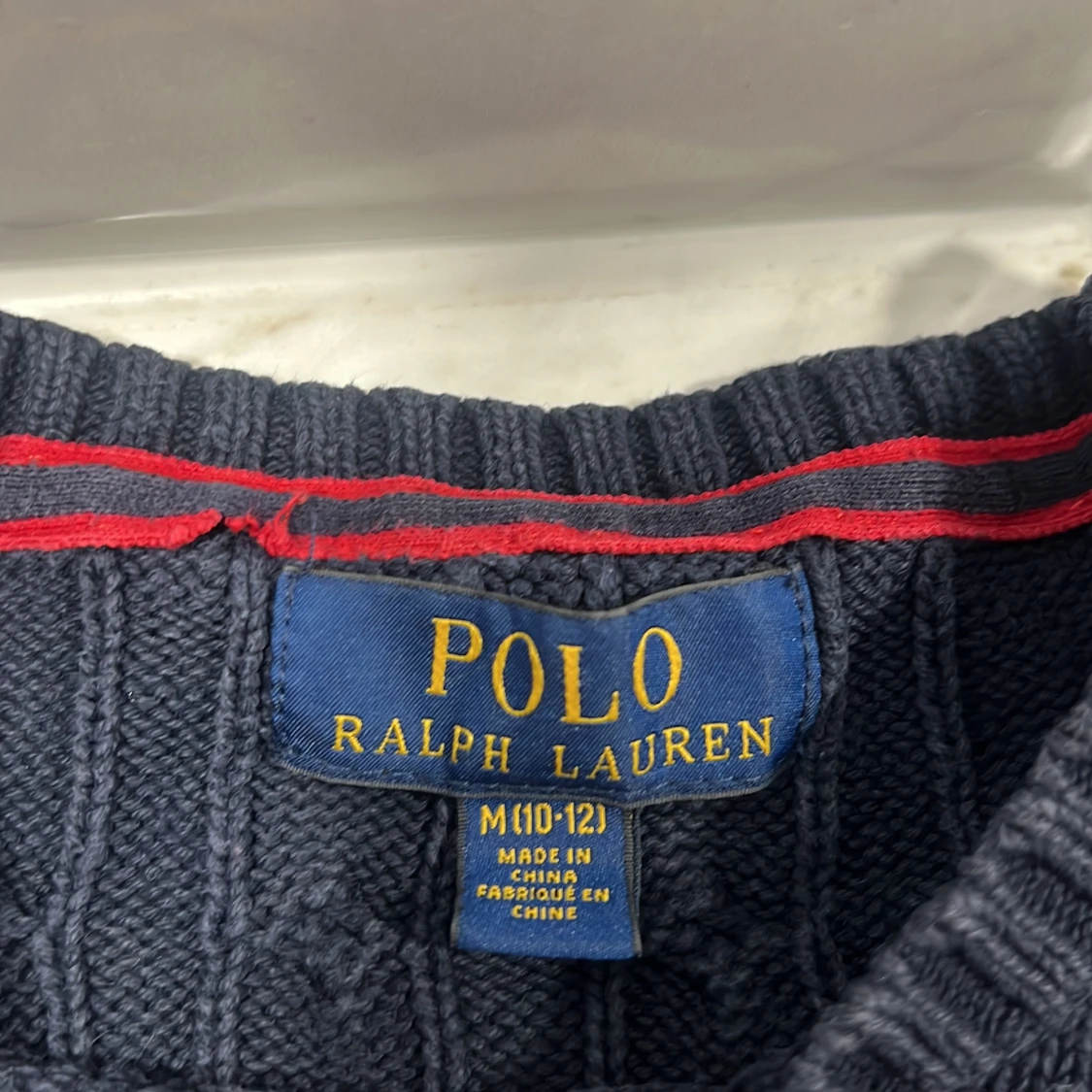 Stickad Ralph Lauren tröja - 1