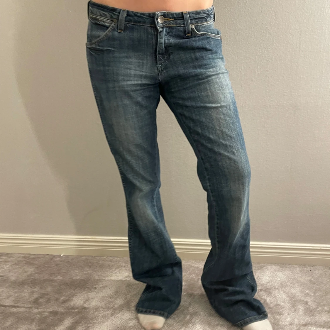 Low waist baggy jeans
