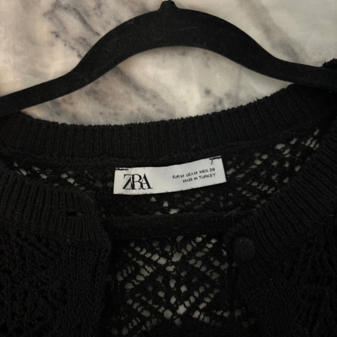 Svart kofta från Zara - 90