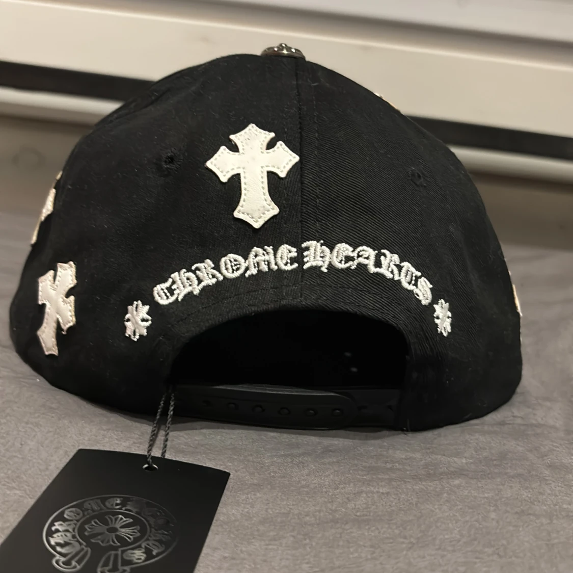 Svart Chrome Hearts keps - 91