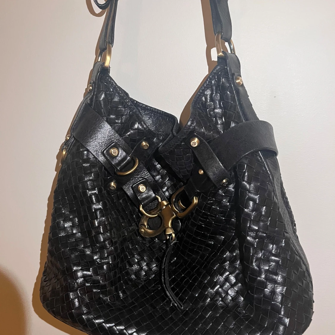 Svart vintage väska 