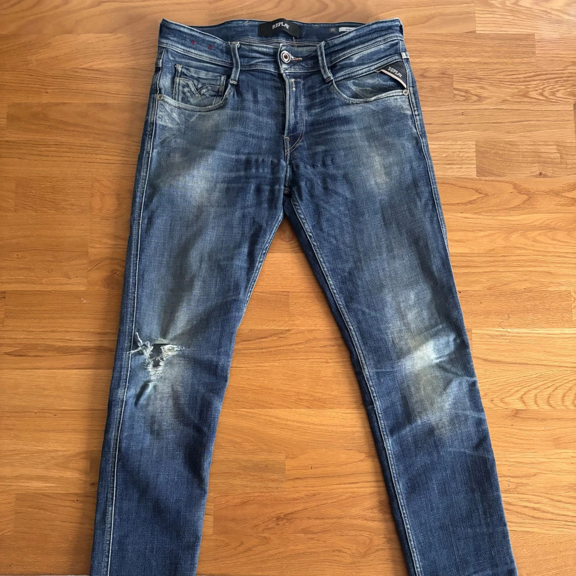 Blå Replay Anbass jeans