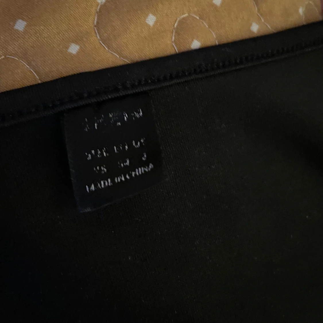 Svart långärmad topp - 92