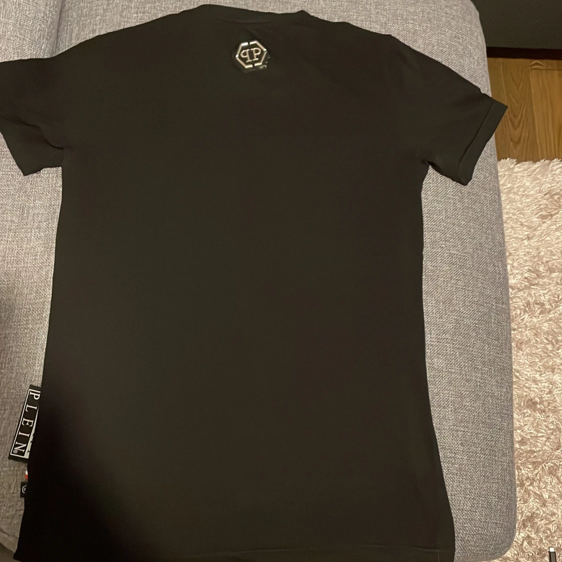 Svart t-shirt med dödskalle från Philipp Plein - 90