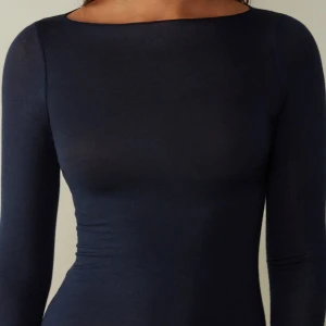 Intimissimi cashmere tröja  - Långarmad tröja från intmissimi, mörk blå storlek M 