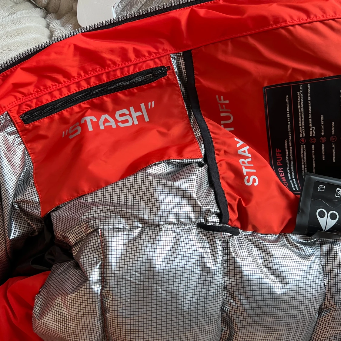 Orange dunjacka från Moose Knuckles - 93